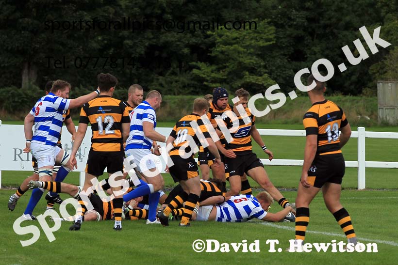 Tynedale v Sheffield Tigers, Sat., Sept. 17th, 2022. Photo: David T. Hewitson/Sports for All Pics